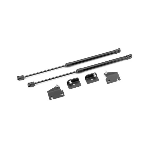 Load image into Gallery viewer, Quadratec Quadratec Hood Lift Strut Kit for 18-24 Jeep Wrangler JL &amp; Gladiator JT
