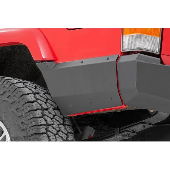 Rough Country Rear Lower Quarter Panel Armor for 97-01 Jeep Cherokee XJ