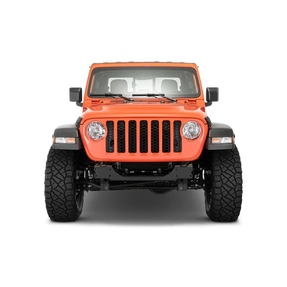 Load image into Gallery viewer, Carnivore Winch Mount Plate for 18-24 Jeep Wrangler JL &amp; Gladiator JT with Factory Steel Bumper
