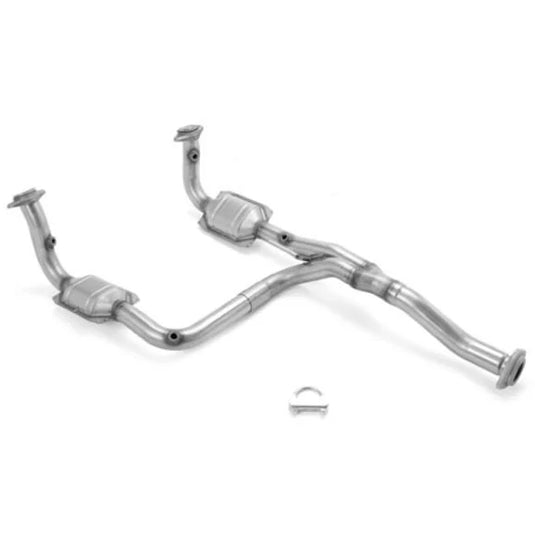 Magnaflow 23957 49 State Direct-Fit Front Y Pipe Catalytic Converter for 05-07 Jeep Liberty KJ 2WD with 3.7L