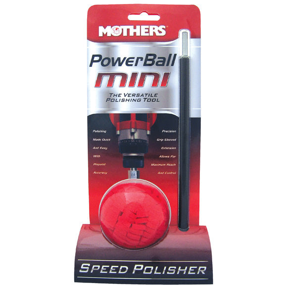 Mothers 05141 PowerBall Mini Polisher with 10