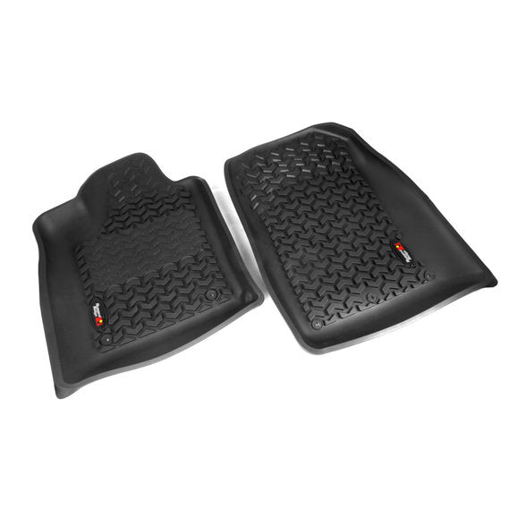 Rugged Ridge 12920.32 Black Front Floor Liners for 11-21 Jeep Grand Cherokee WK2