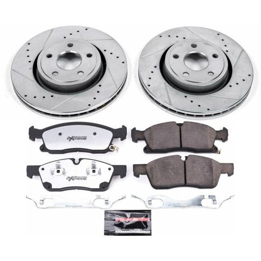 Power Stop K7133-36 Front Z36 Extreme Performance Truck & Tow Brake Kit for 16-18 Jeep Grand Cherokee WK