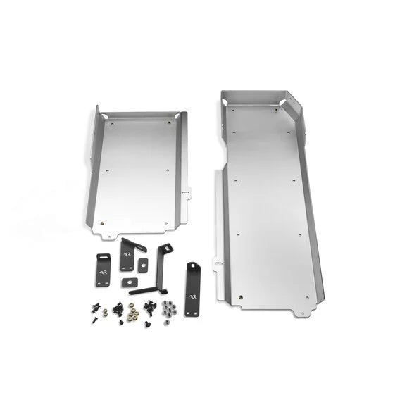 Load image into Gallery viewer, Rugged Ridge 18003.53 Exhaust &amp; Gas Tank Skid Plate for 18-24 Jeep Wrangler JL
