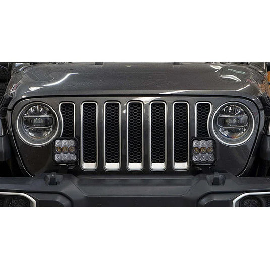 Diode Dynamics DD7283P Stage Series Bumper Bracket Kit for 18-22 Jeep Wrangler JL