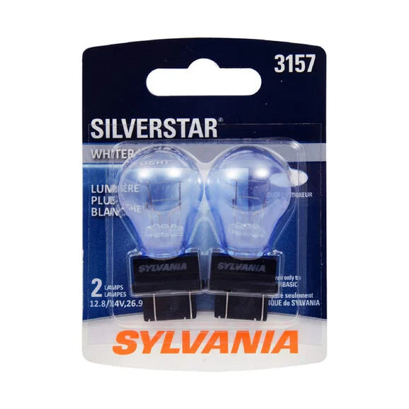 Load image into Gallery viewer, Sylvania 3157ST.BP2 #3157 SilverStar Mini Bulb 2 Pack
