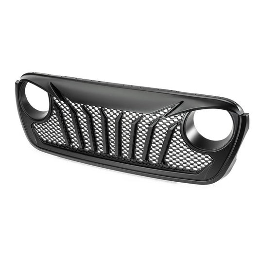 Overtread 19031 Titus Front Grille for 18-21 Jeep Wrangler JL & Gladiator JT