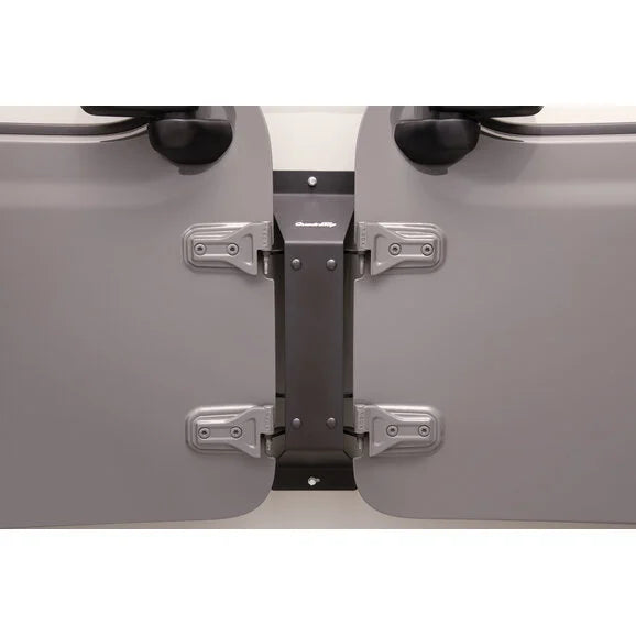 Load image into Gallery viewer, QuadraTop Wall Mount Door Hanger Bracket for 76-24 Jeep CJ, Wrangler &amp; Gladiator
