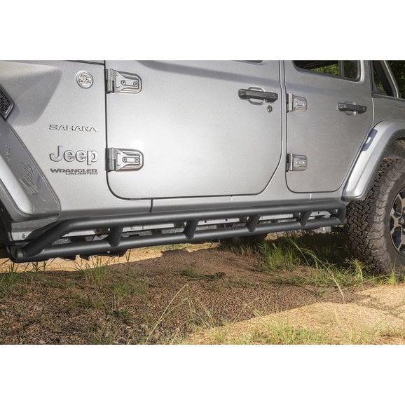 Load image into Gallery viewer, Rugged Ridge 11504.36 RRC Rocker Guard Kit for 18-24 Jeep Wrangler JL Unlimited
