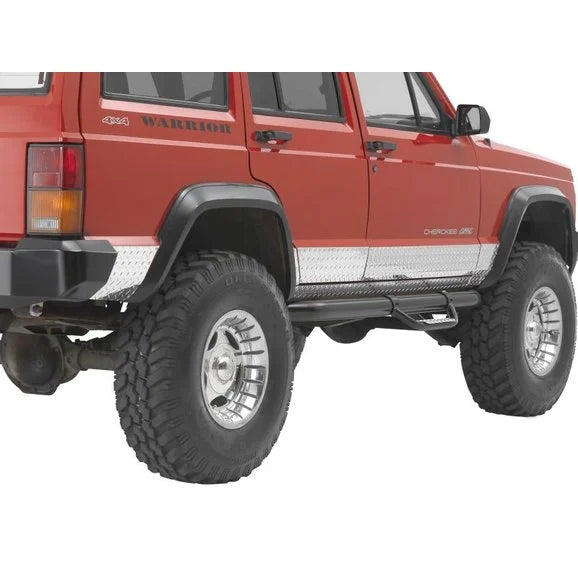 Warrior Products Under Door Sideplates for 84-01 Jeep Cherokee XJ