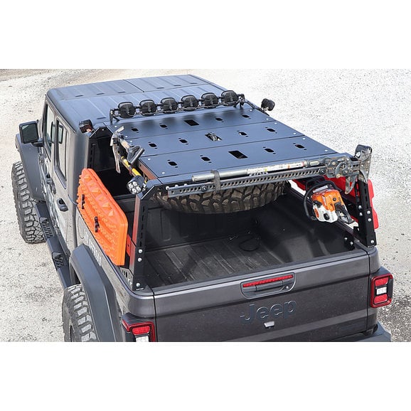 Load image into Gallery viewer, LoD Offroad JFK2021 Black Ops Bed Rack Floor Kit for 20-24 Jeep Gladiator JT
