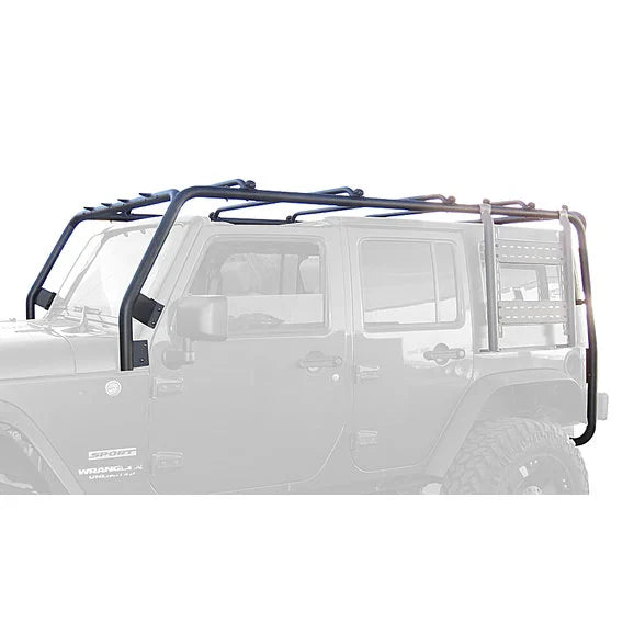 Body Armor JK-7100 Gen 2 Cargo Roof Rack for 07-18 Jeep Wrangler JK Unlimited 4-Door