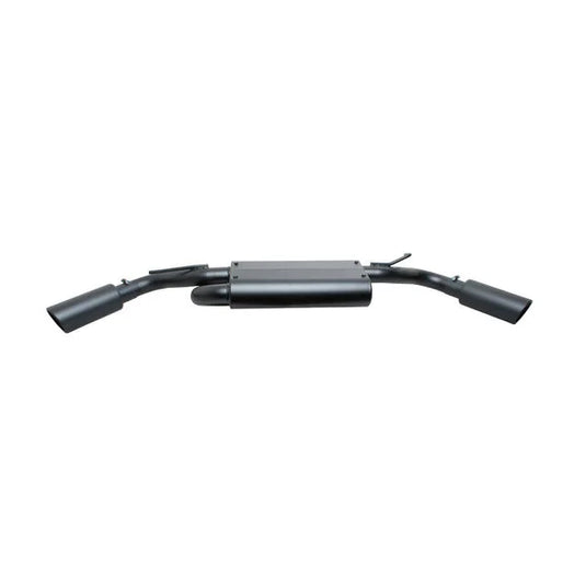 Gibson 17306-B Dual Extreme Cat-Back Exhaust in Black Ceramic for 07-18 Jeep Wrangler JK 3.6L & 3.8L