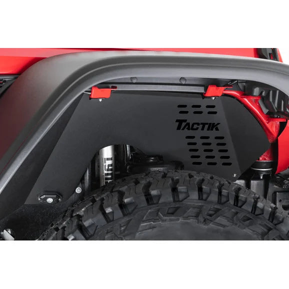 TACTIK Aluminum Inner Fender Liners for 18-23 Jeep Wrangler JL