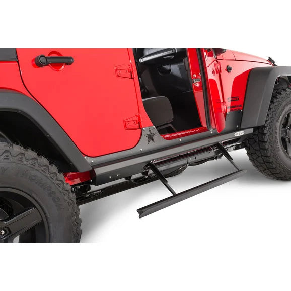 Load image into Gallery viewer, Rock Slide Engineering BD-SS-300-JK4 Gen III Step Sliders for 07-18 Jeep Wrangler JK Unlimited 4-Door
