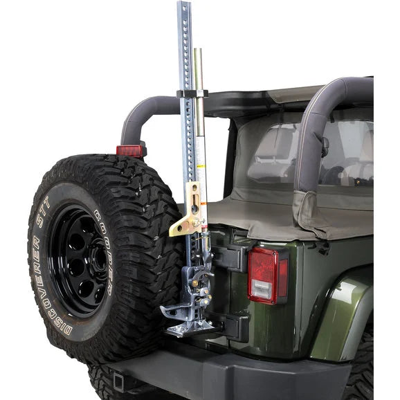 Load image into Gallery viewer, Rampage Products 86612 Hi-Lift Jack Mount for 07-18 Jeep Wrangler JK
