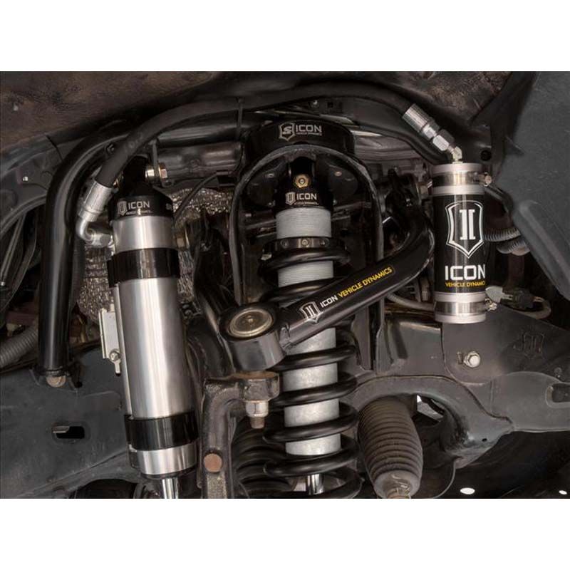 Load image into Gallery viewer, ICON S2 2.5 VS Remote Reservoir OMEGA Shocks for 2007-2021 Toyota Tundra, Pair
