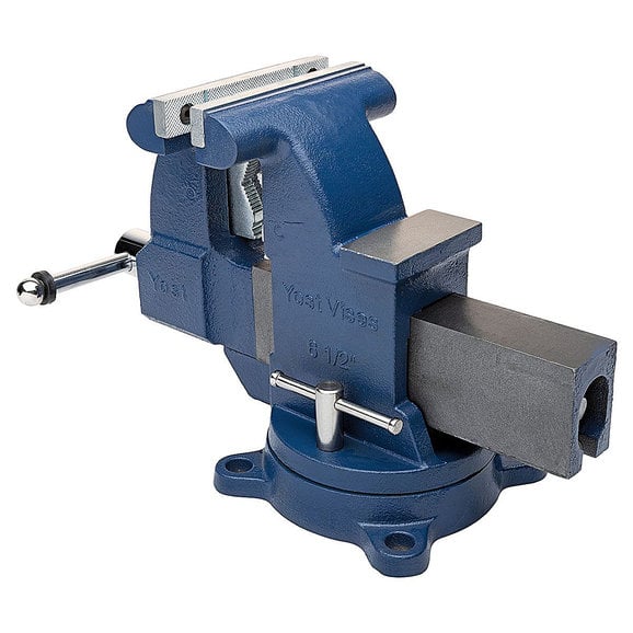 Load image into Gallery viewer, Eastwood Yost Tradesman Combination Pipe and Bench Vise with Swivel Base
