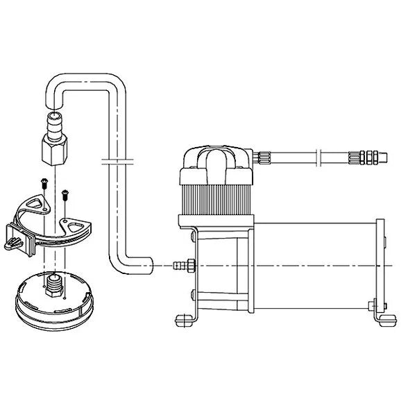 Load image into Gallery viewer, Viair Remote Inlet Air Filter Assembly
