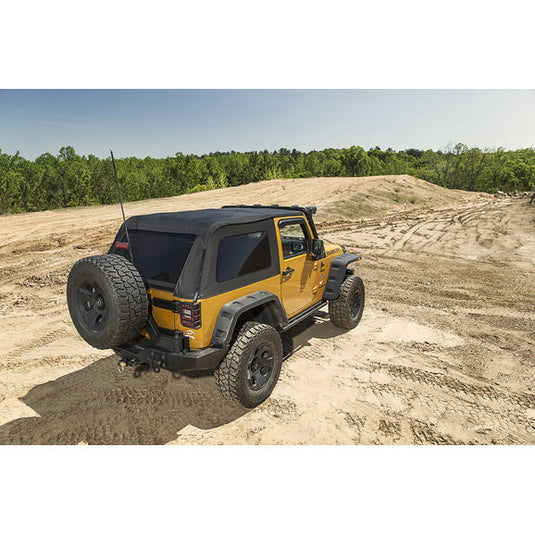 Rugged Ridge 13750.39 Bowless Top for 07-18 Jeep Wrangler JK 2 Door