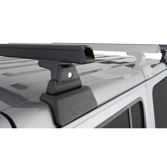 Load image into Gallery viewer, Rhino-Rack 2-Bar Backbone Roof Rack with Quick Mount Legs for 18-24 Jeep Wrangler JL Unlimited with Hardtop
