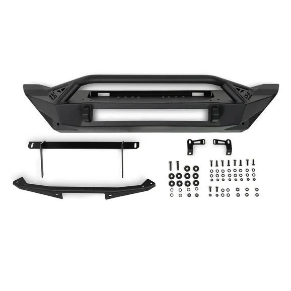 Load image into Gallery viewer, DV8 Offroad FBJL-11 FS-1 Series Front Stubby Bumper for 07-24 Jeep Wrangler JK, JL &amp; Gladiator JT
