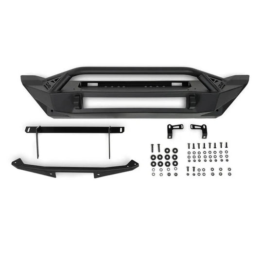 DV8 Offroad FBJL-11 FS-1 Series Front Stubby Bumper for 07-24 Jeep Wrangler JK, JL & Gladiator JT