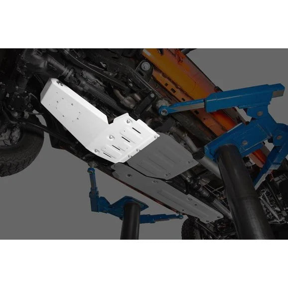 Load image into Gallery viewer, Quadratec Aluminum Modular Engine and Transmission Skid Plate for 20-24 Jeep Gladiator JT with 3.6L engine
