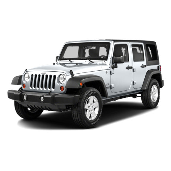 Load image into Gallery viewer, Black Horse Off Road Full Mirror Covers in Chrome for 07-18 Jeep Wrangler JK &amp; Unlimited JK
