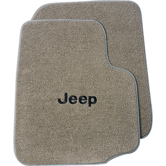 Load image into Gallery viewer, Auto Custom Carpets Jeep Custom Front Floor Mats for 87-95 Jeep Wrangler YJ
