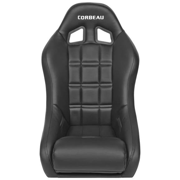 Corbeau 68801 Baja XP Suspension Seat in Black Vinyl