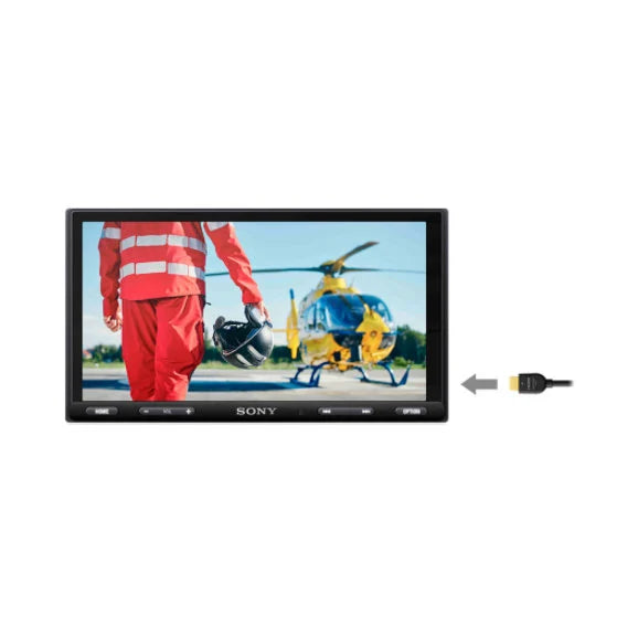 Load image into Gallery viewer, Sony XAV-AX5600 Media Receiver with WebLink Cast for 07-18 Jeep Wrangler JK
