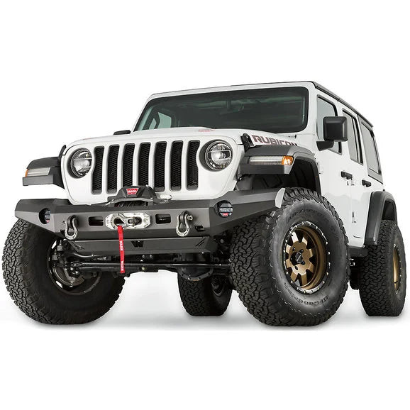 Load image into Gallery viewer, WARN 101335 Elite Series Full Width Front Bumper for 18-24 Jeep Wrangler JL &amp; Gladiator JT
