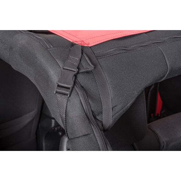 Load image into Gallery viewer, MasterTop ShadeMaker Freedom Mesh Bimini Top Plus for 07-18 Jeep Wrangler JK
