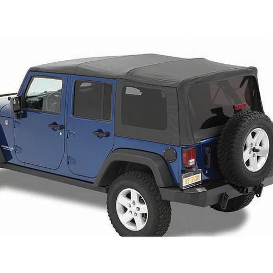 Bestop 54723-35 Supertop NX Soft Top with Tinted Windows for 07-18 Jeep Wrangler Unlimited JK 4 Door