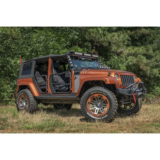 Rugged Ridge Fortis Tube Doors for 07-18 Jeep Wrangler JK