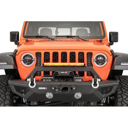 Quadratec STEALTH Slimline Light Bar with Amber DRL