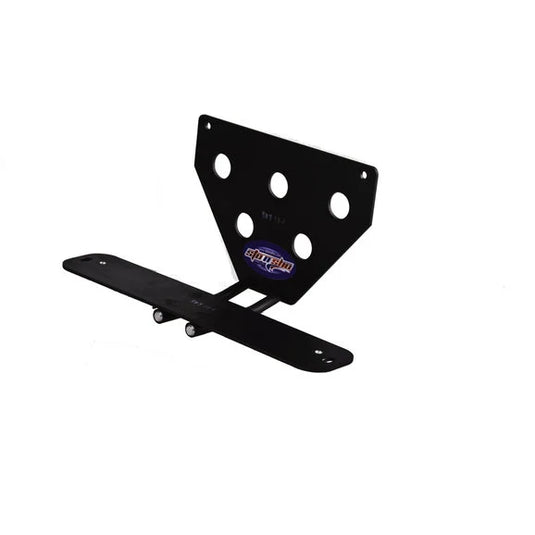 StoNSho SNS110 Removable Quick Release Front License Plate Bracket for 17-21 Jeep Grand Cherokee WK2 SRT & Trackhawk