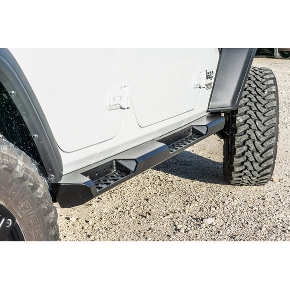 Load image into Gallery viewer, LoD Offroad Destroyer Series Rock Sliders for 18-24 Jeep Wrangler JL Unlimited 4-Door
