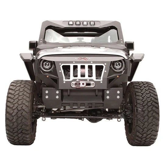 Fab Fours Grumper Crash Bar Cover for 07-18 Jeep Wrangler JK