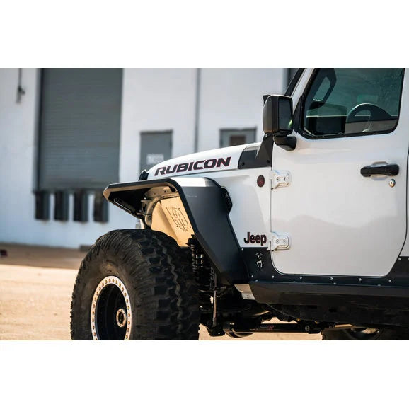 Load image into Gallery viewer, Road Armor Stealth Steel Wide Fender Flares for 18-23 Jeep Wrangler JL &amp; Gladiator JT
