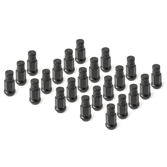 Load image into Gallery viewer, Gorilla Automotive Forged Steel Racing Lug Nut Kit 23pc Chrome 14mm X 1.50 Thread for 18-24 Jeep Wrangler JL
