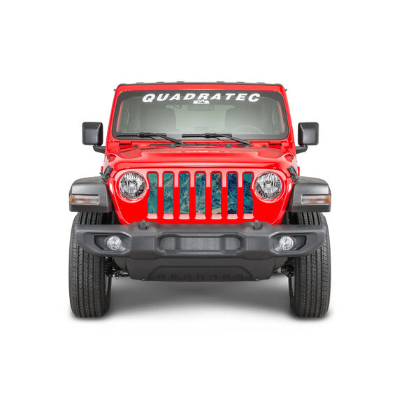 Load image into Gallery viewer, Under The Sun Inserts Outdoor Series Grille Insert for 18-23 Jeep Wrangler JL
