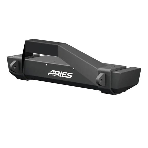 Aries TrailCrusher Steel Front Bumper with Brush Guard