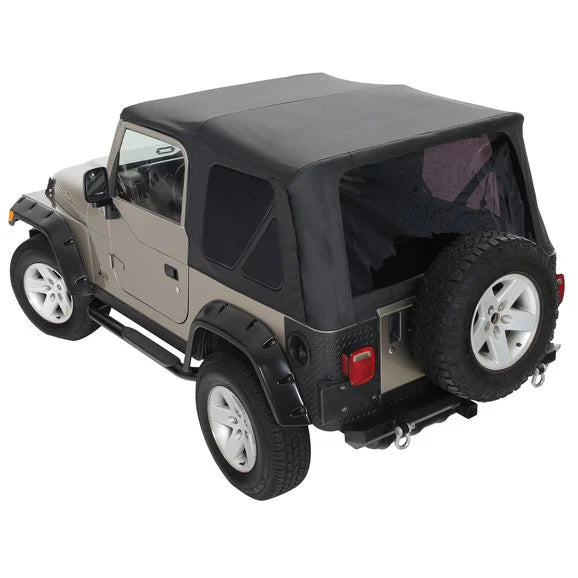 King 4WD 14010235 Premium Replacement Soft Top without Doors for 97-06 Jeep Wrangler TJ