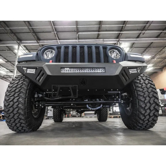 Load image into Gallery viewer, Road Armor 5183XFSPB Spartan Front Skid Plate for 18-24 Jeep Wrangler JL &amp; Gladiator JT with Spartan Front Bumper
