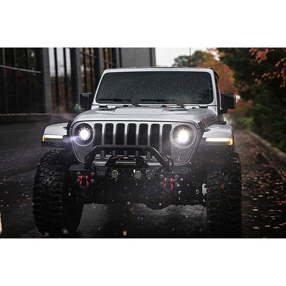 Load image into Gallery viewer, Morimoto LF630 Headlight Adapters for 18-24 Jeep Wrangler JL &amp; Gladiator JT
