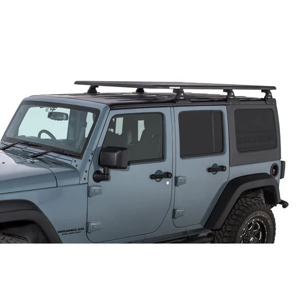 Load image into Gallery viewer, Rhino-Rack JC-00457 72&quot; x 56&quot; Pioneer Platform with Backbone System, Quick Mount Legs for 07-18 Jeep Wrangler Unlimited JK Hardtop
