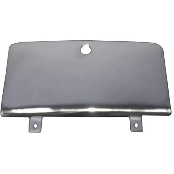 Rugged Ridge 11125.01 Glove Box Door in Stainless for 76-86 Jeep CJ-5, CJ-7 & CJ-8 Scrambler