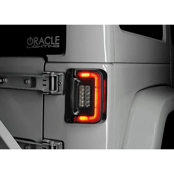 Load image into Gallery viewer, Oracle Lighting 5891-504-T Flush Mount Tail Lights for 07-18 Jeep Wrangler JK
